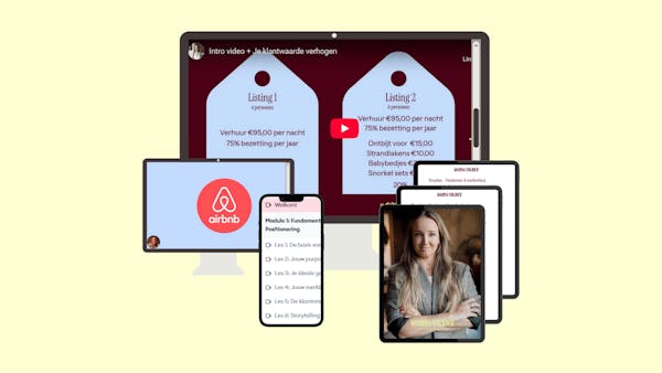 Airbnb Academie-visual-cursus inhoud